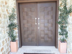 Entrada de la propiedad