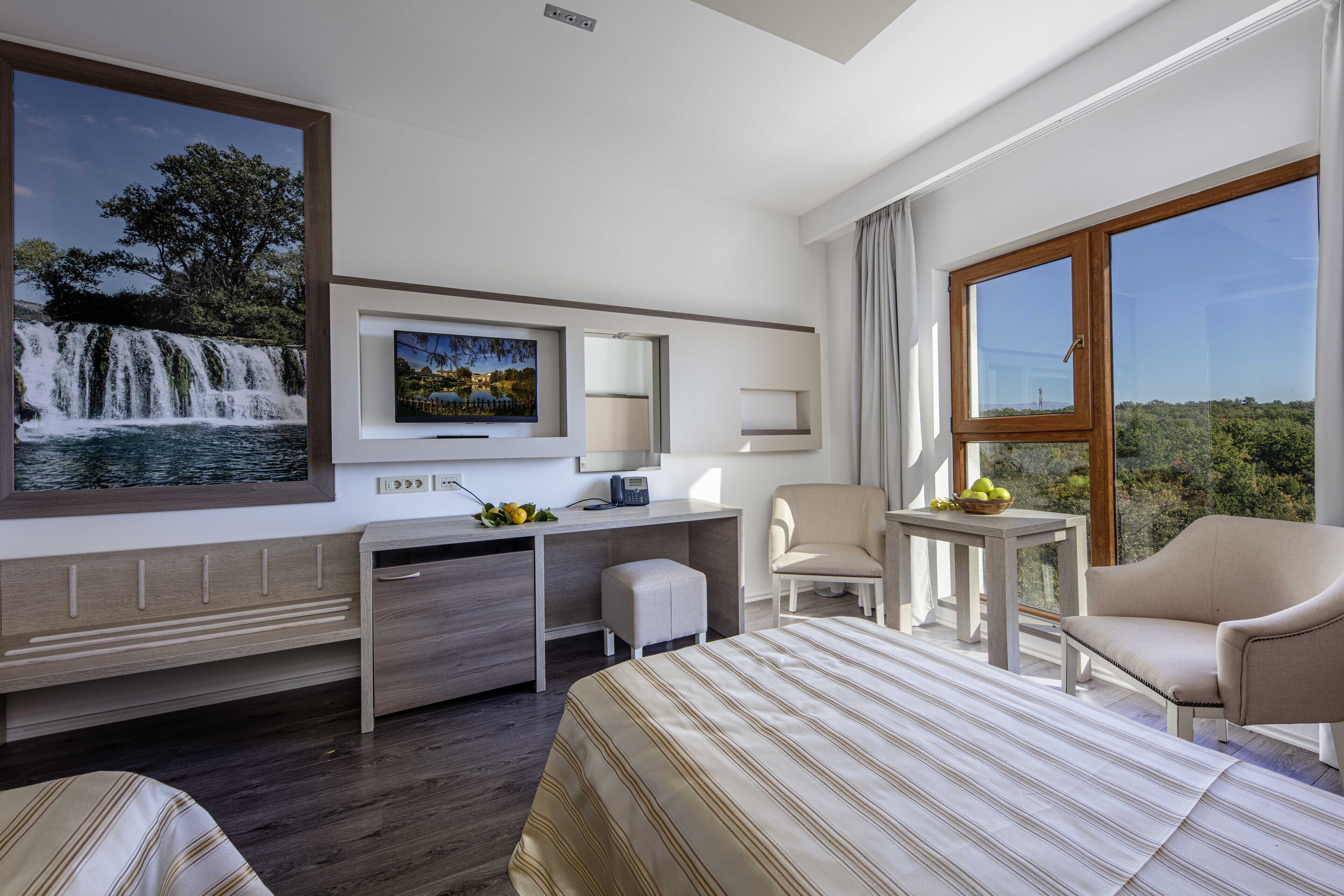 standard double or twin room, annex building | 1 bedroom, memory-foam beds, minibar, in-room safe