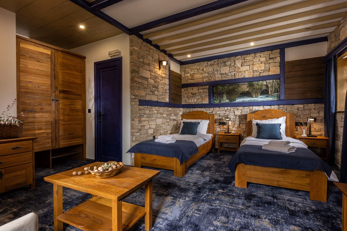 double room single use | 1 bedroom, memory-foam beds, minibar, in-room safe