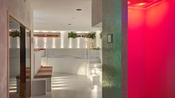Sauna, hot tub, Turkish bath/hammam, body treatments, 1 treatment room