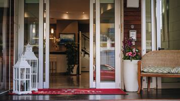 Fassade der Unterkunft