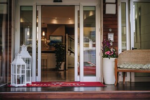 Fachada de la propiedad