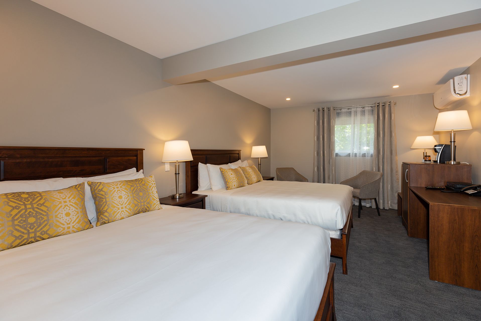 Room, 2 Queen Beds | In-room safe, desk, iron/ironing board, free WiFi