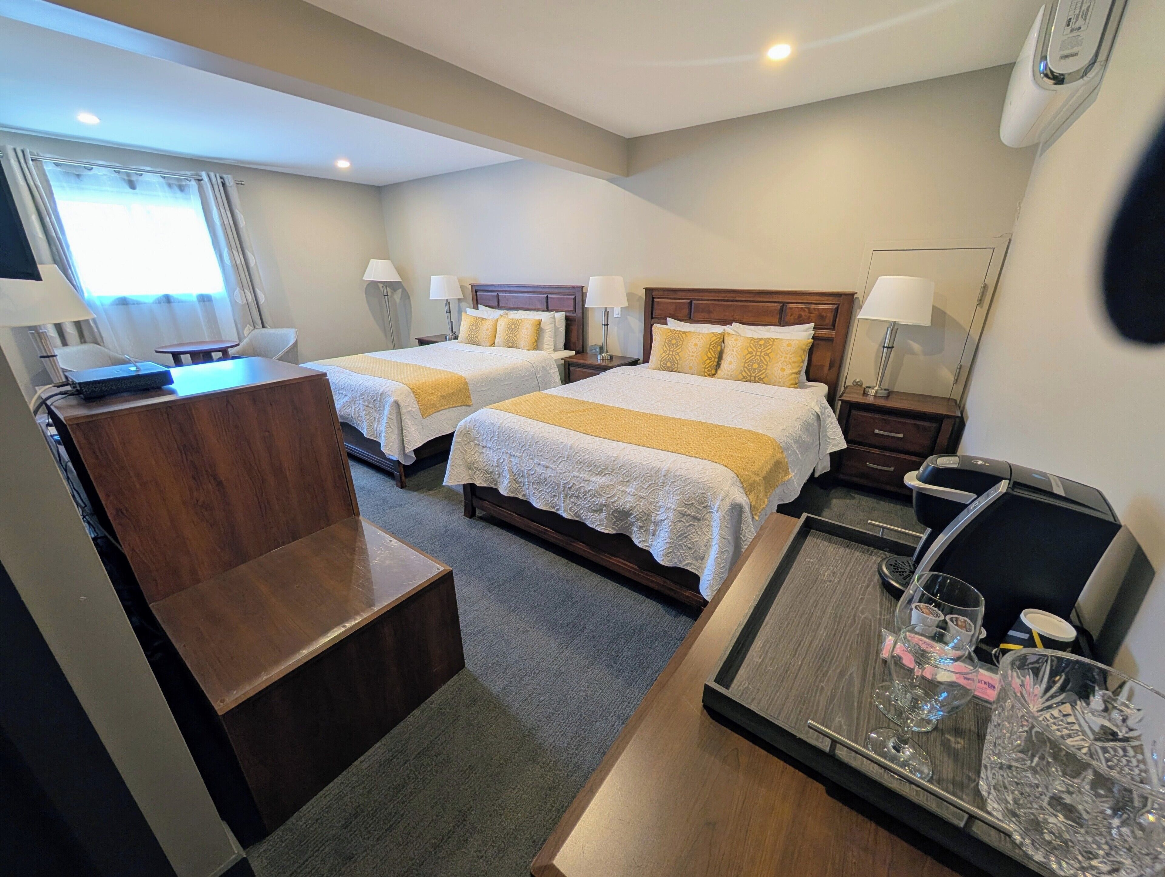 Superior Double Room, 2 Queen Beds | In-room safe, desk, iron/ironing board, free WiFi