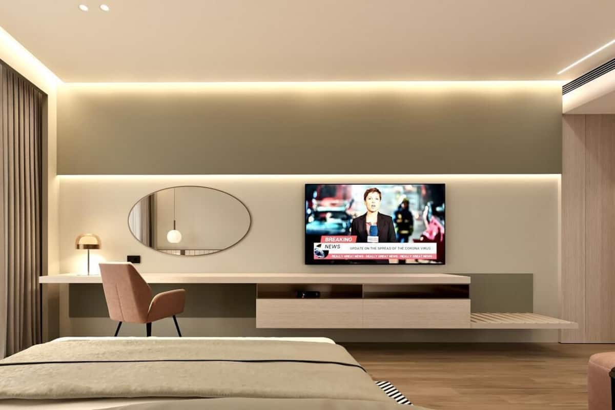 1 Schlafzimmer, hochwertige Bettwaren, Daunenbettdecken, Zimmersafe