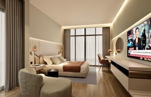 1 bedroom, premium bedding, down duvets, in-room safe