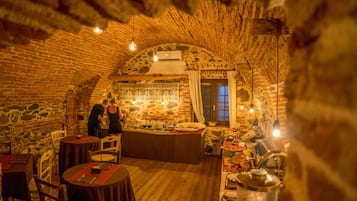 Daily buffet breakfast (EUR 15 per person)
