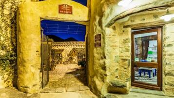 Entrée de l’hébergement