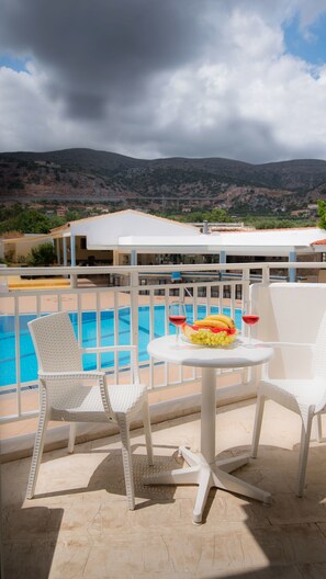 Standard Apartment, 1 Bedroom | Balcony view - Melissa Apartments, Studios & Suites (Hersonissos)