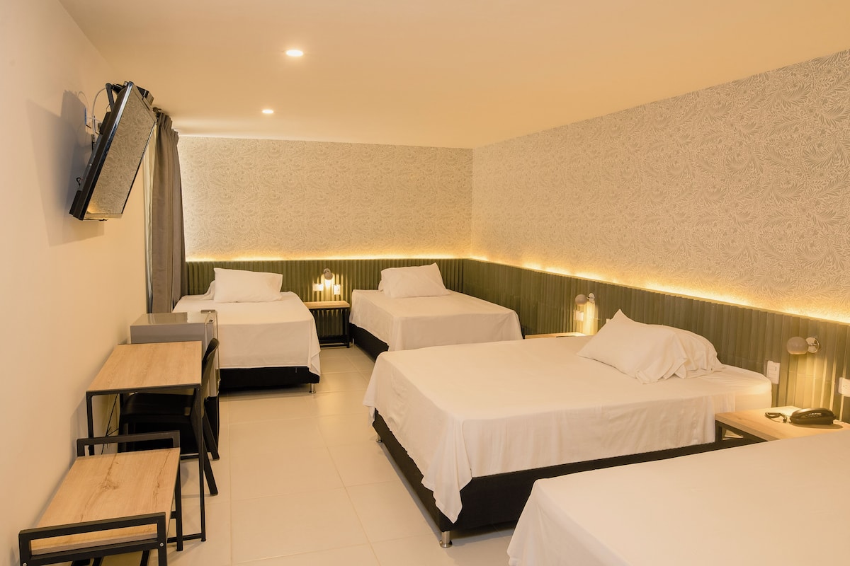 Family Quadruple Room | 1 bedroom, premium bedding, minibar, in-room safe