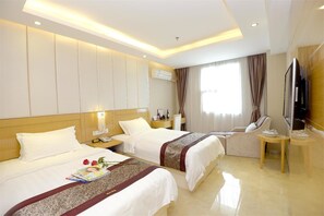 Chambre Deluxe | Couette en duvet d'oie, lits pliants/supplémentaires, Wi-Fi gratuit