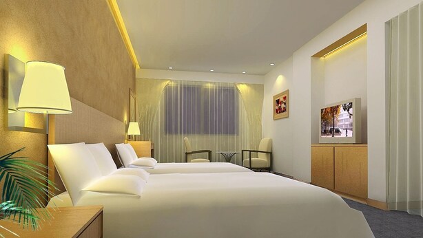 Deluxe Room | Down comforters, rollaway beds (surcharge), WiFi (free) - Minghong Hotel (Guangzhou)
