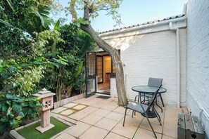 Standard Double Room, 1 Double or 2 Single Beds, Garden View, Courtyard Area | Terrace/patio
