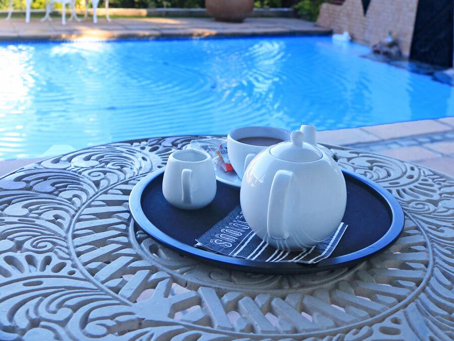 Deluxe Double or Twin Room, 1 Double or 2 Twin Beds, Pool View, Poolside | View from room