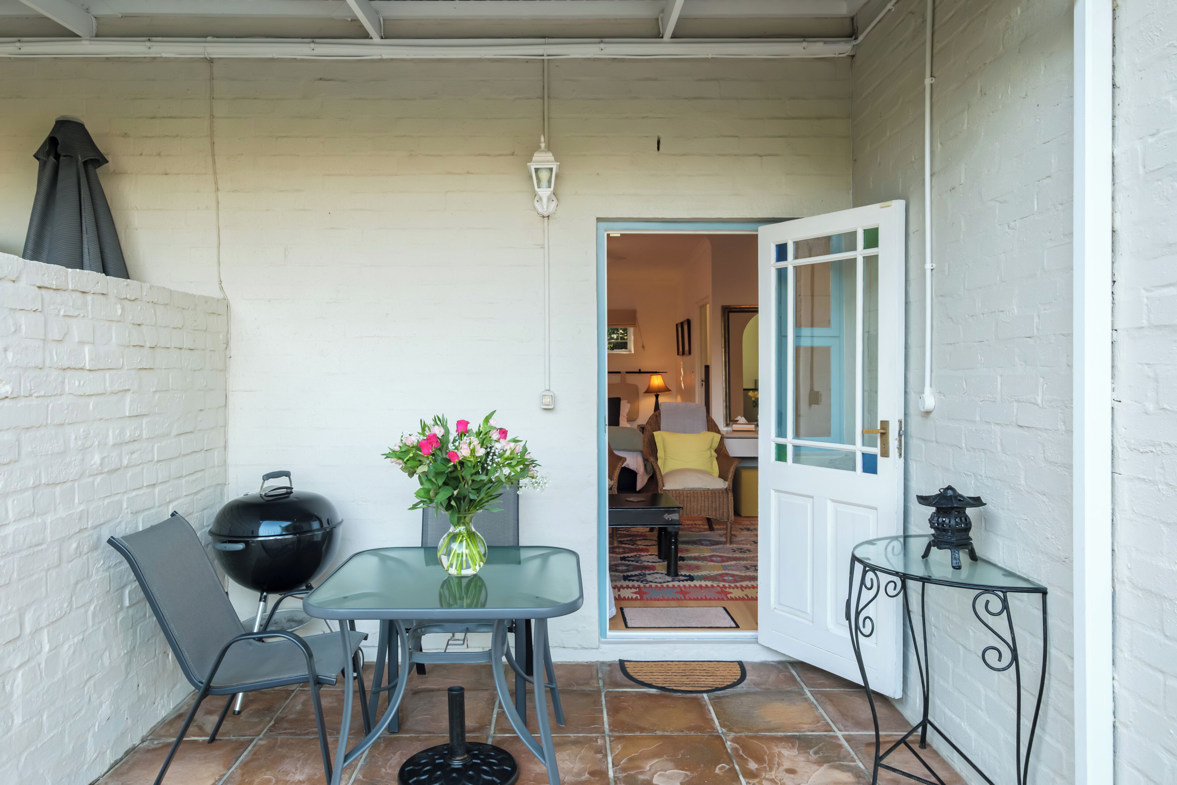 Double Room, 1 Double or 2 Single Beds, Garden View, Garden Area (Self Catering) | Garden view