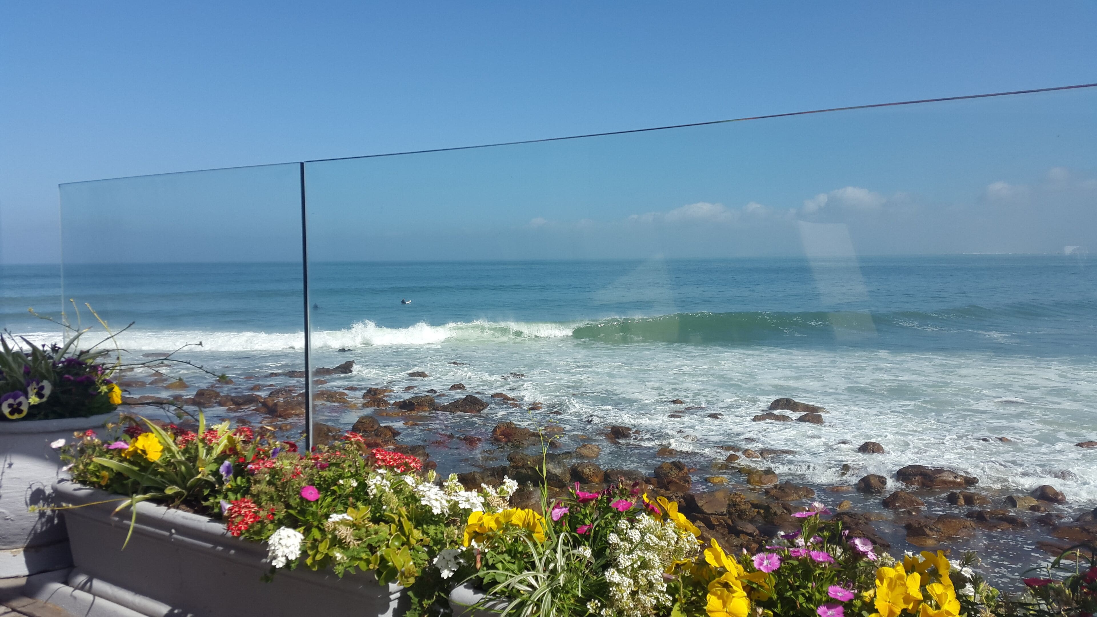 Vista a la playa o al mar