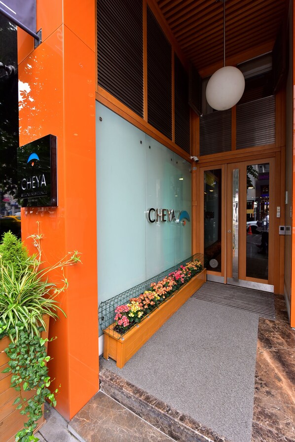 Entrada de la propiedad