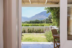 Deluxe Double Room Ground Floor | Terrace/patio - Auberge Clermont (Franschhoek)