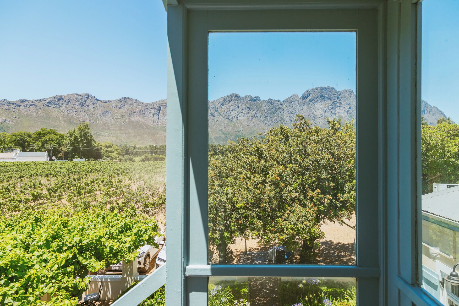 Deluxe Double Room First Floor | Blick auf den Garten