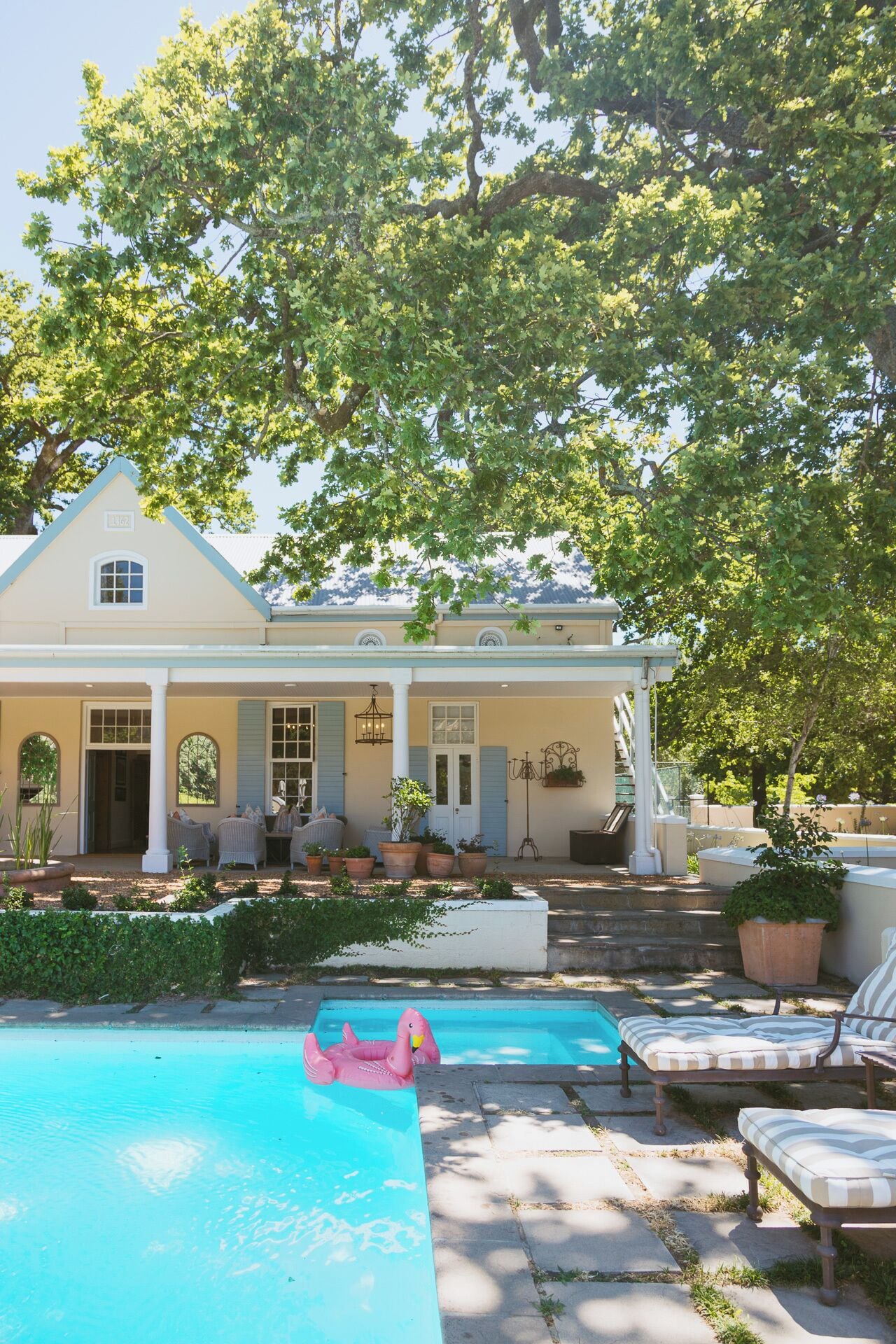 Fassade der Unterkunft