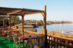 Breakfast, lunch, dinner served; beach views  - Neptune Hotel (Dahab)
