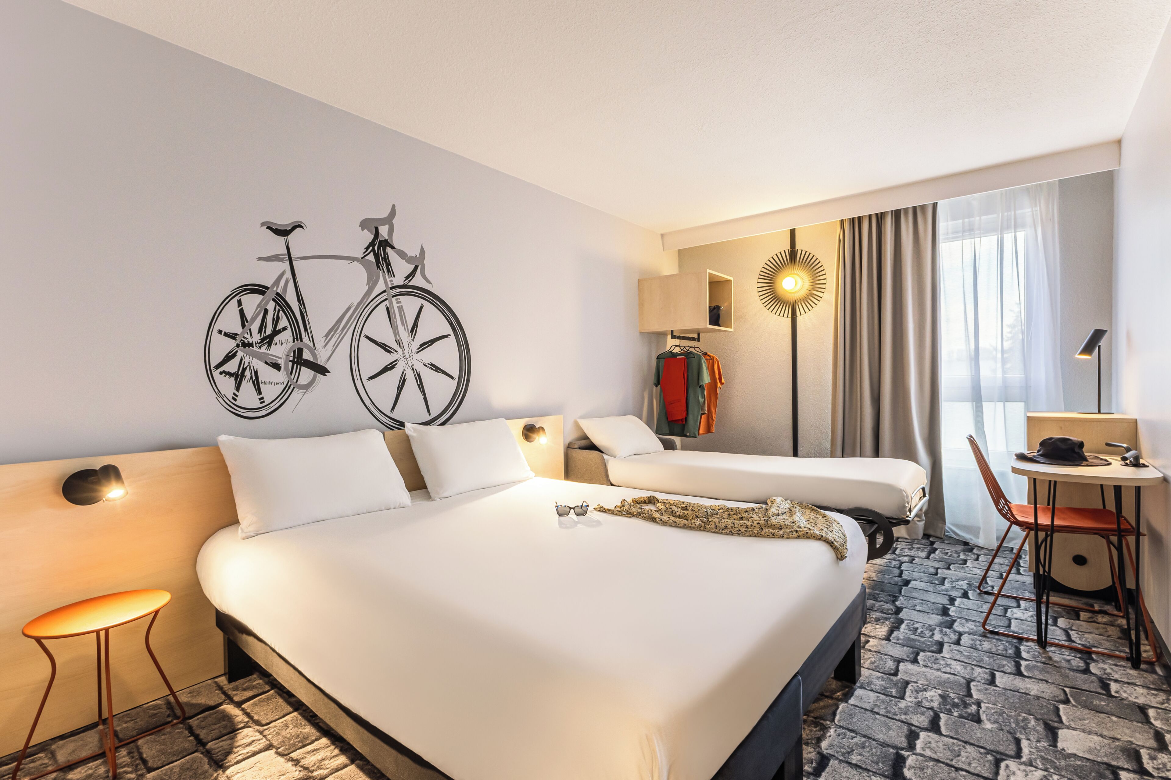 Standard Room, Multiple Beds | Desk, laptop workspace, travel crib, free WiFi