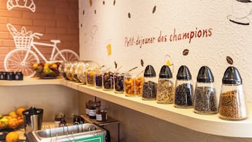 Frokost er inkludert hver dag