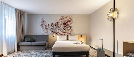 Family Room, 1 Double Bed with Sofa bed | Desk, laptop workspace, travel cot, free WiFi