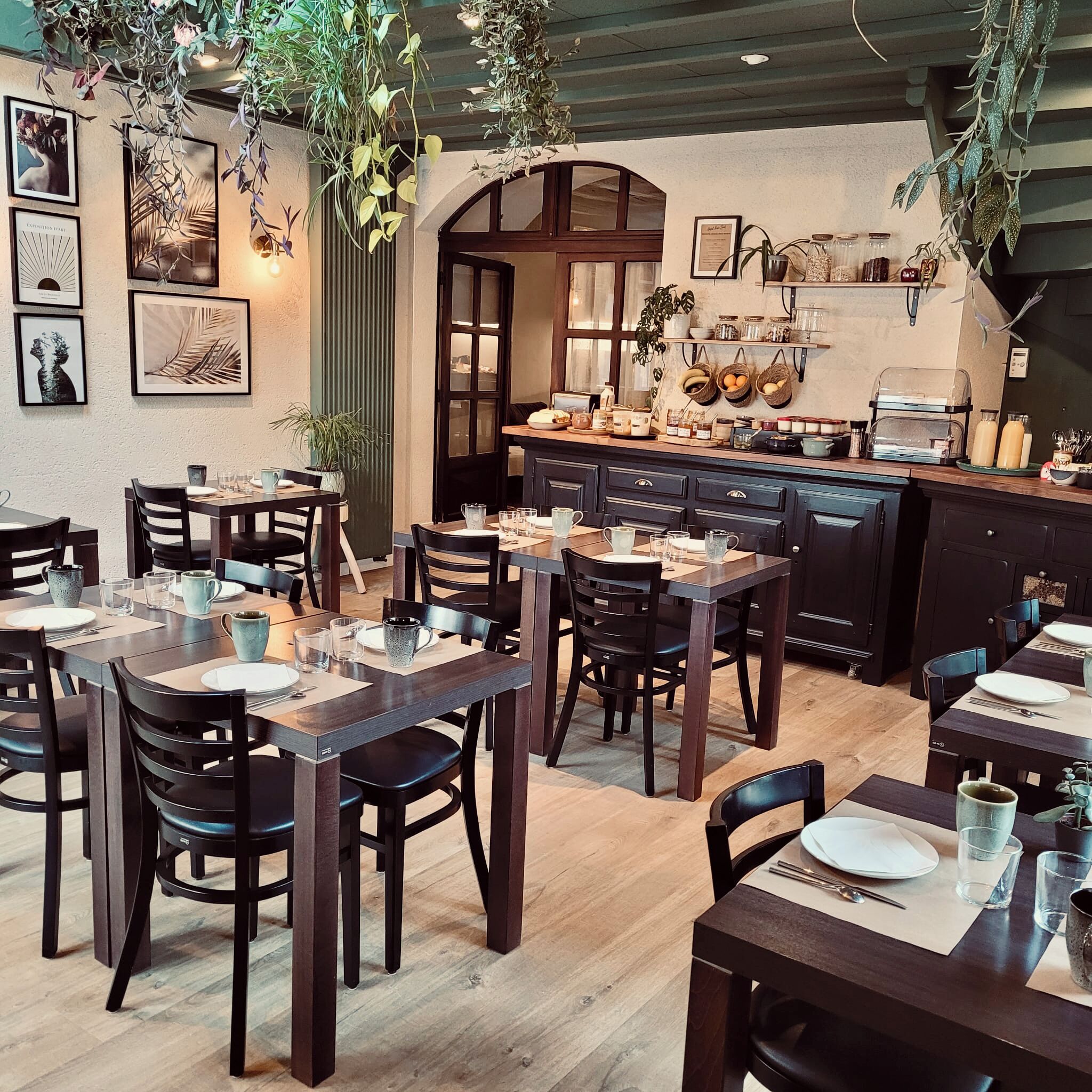 daily buffet breakfast (eur 13.5 per person)