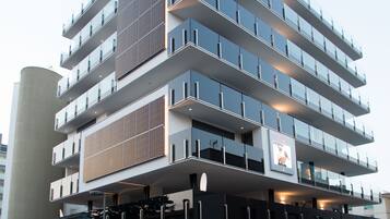 Fassade der Unterkunft