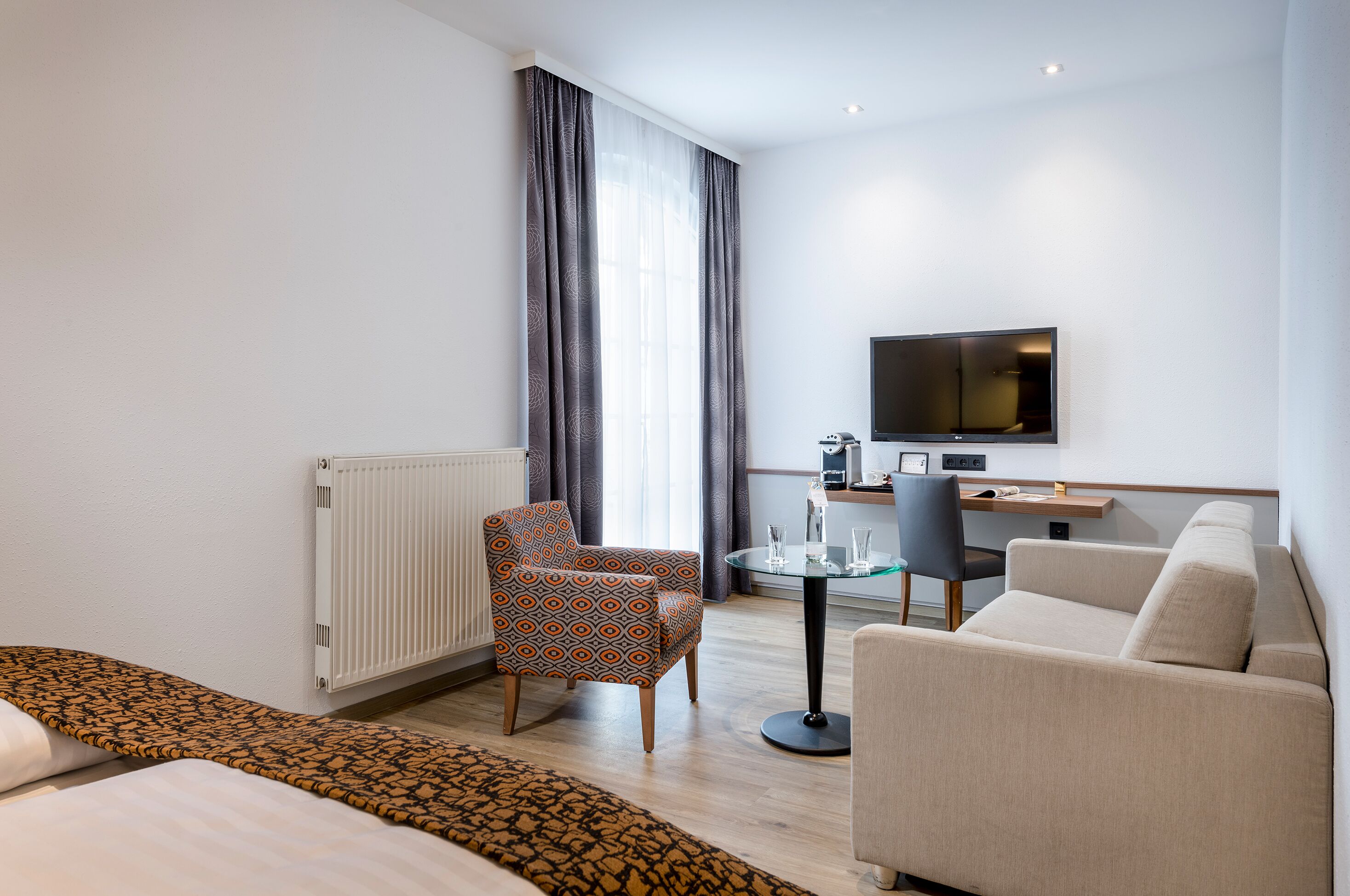 Junior Suite | Minibar (some free items), in-room safe, desk, soundproofing