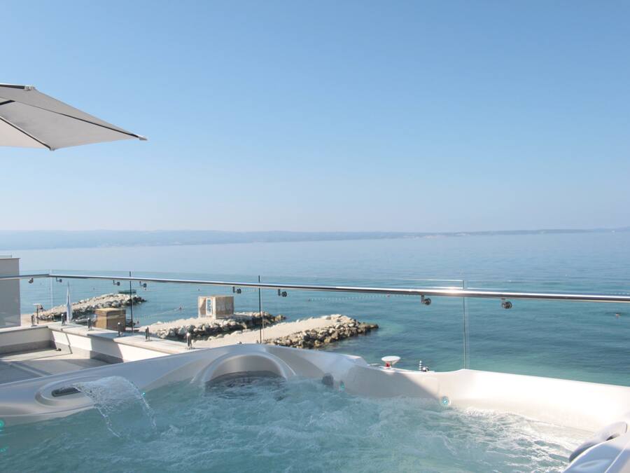 Superior Apartment, Terrace, Sea View | Terrace/patio