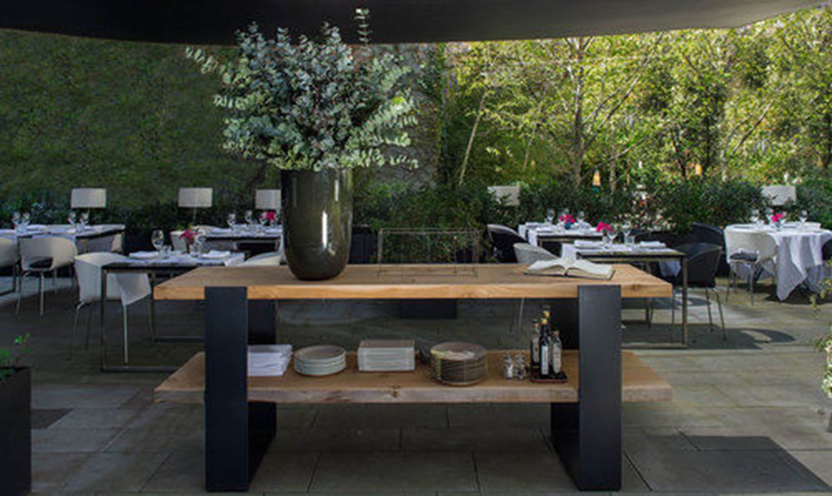 Restaurante al aire libre