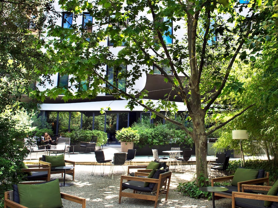 Terrein van de accommodatie