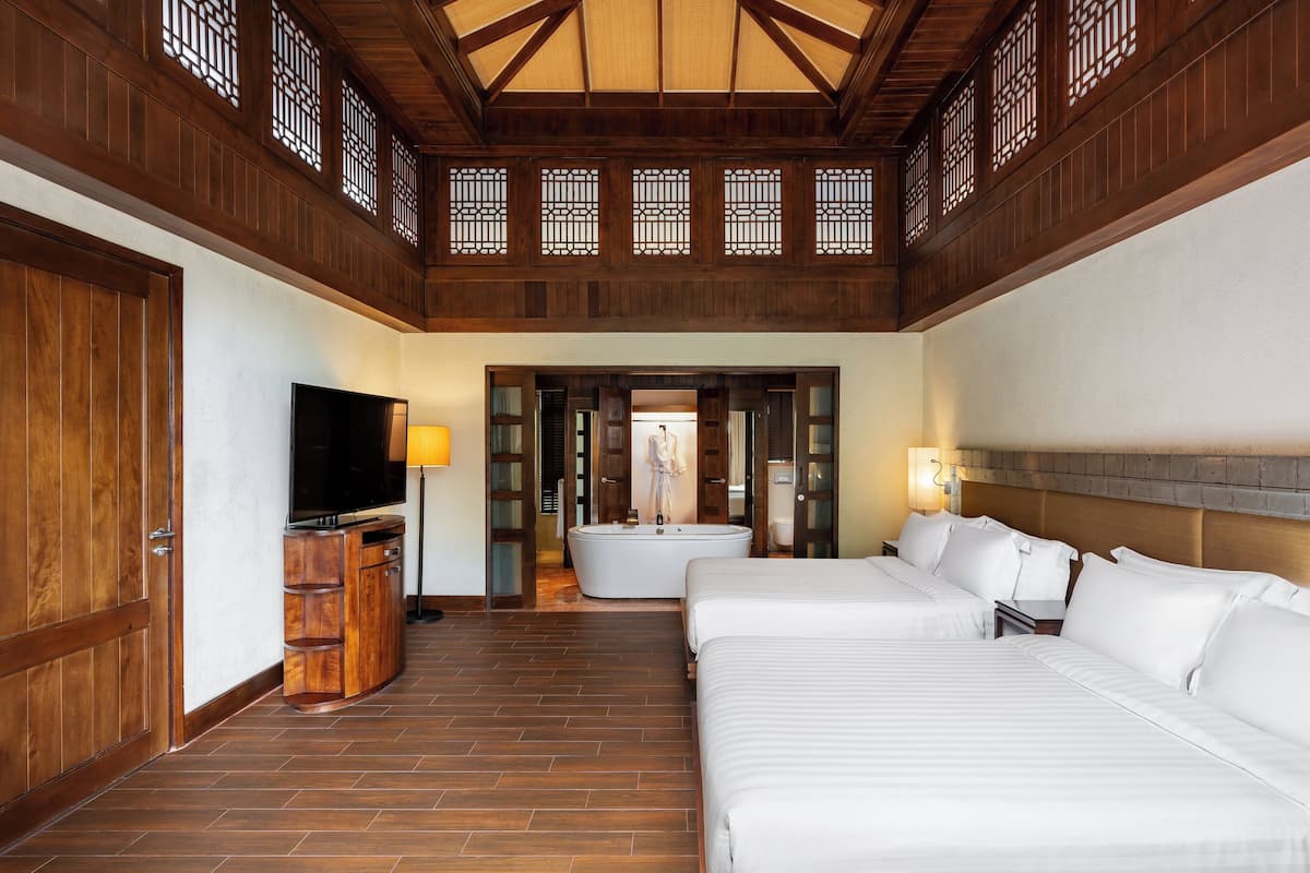 Villa, 1 Bedroom, Private Pool | 1 bedroom, minibar, in-room safe, desk