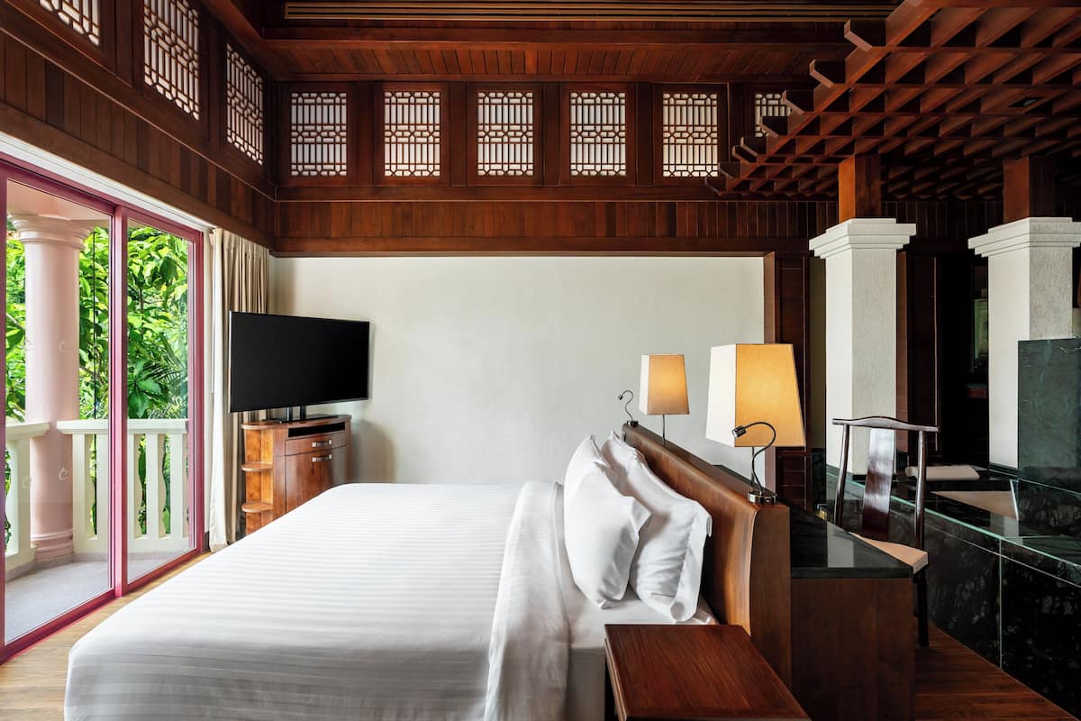 Biệt thự, 2 phòng ngủ, hồ bơi riêng | Minibar, két bảo mật tại phòng, bàn 