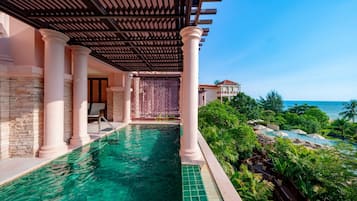 Suíte premier, 2 camas de casal, piscina particular | Vista do quarto