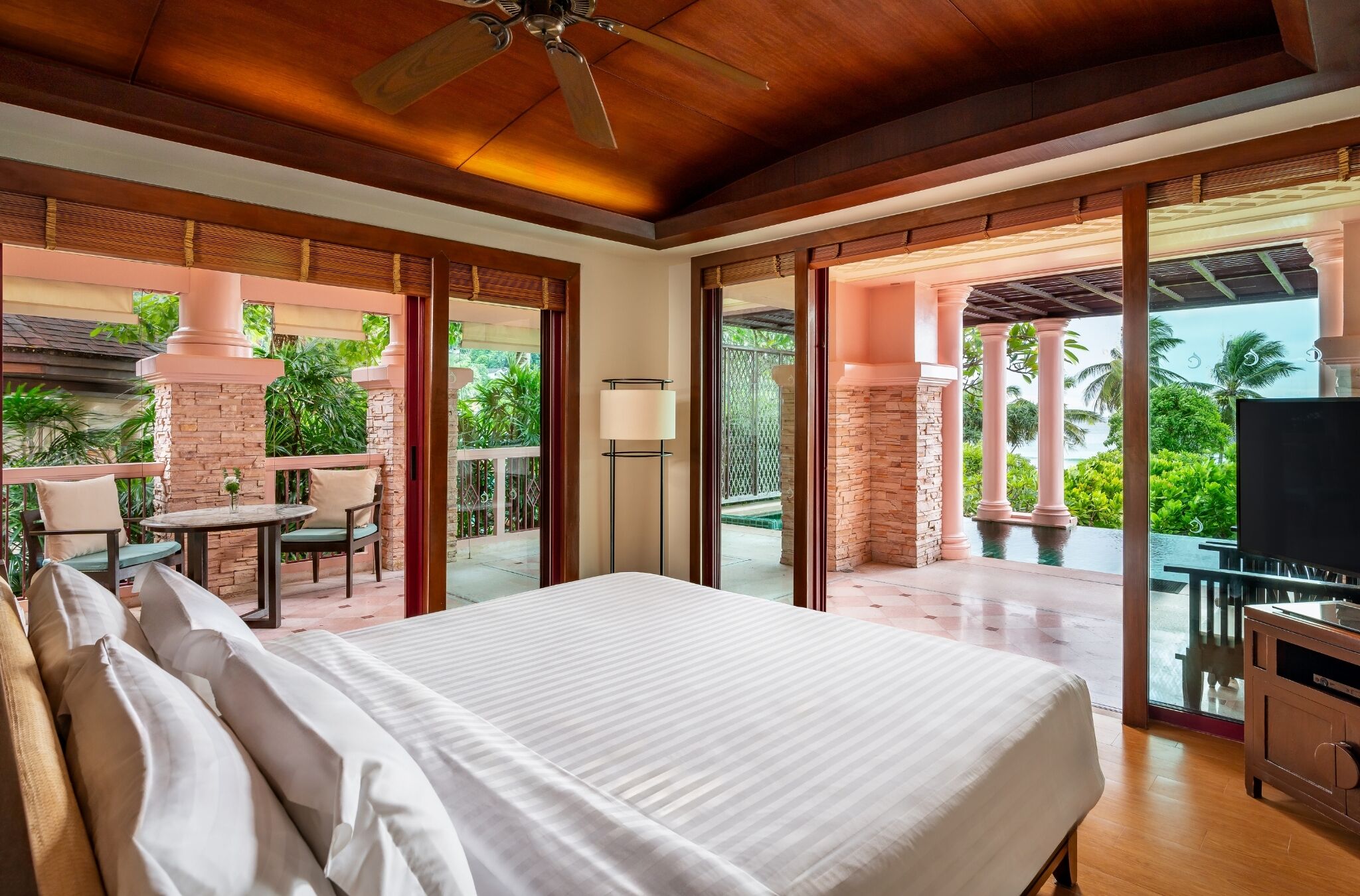 Premier Suite, 1 King Bed, Private Pool | Minibar, in-room safe, desk, laptop workspace