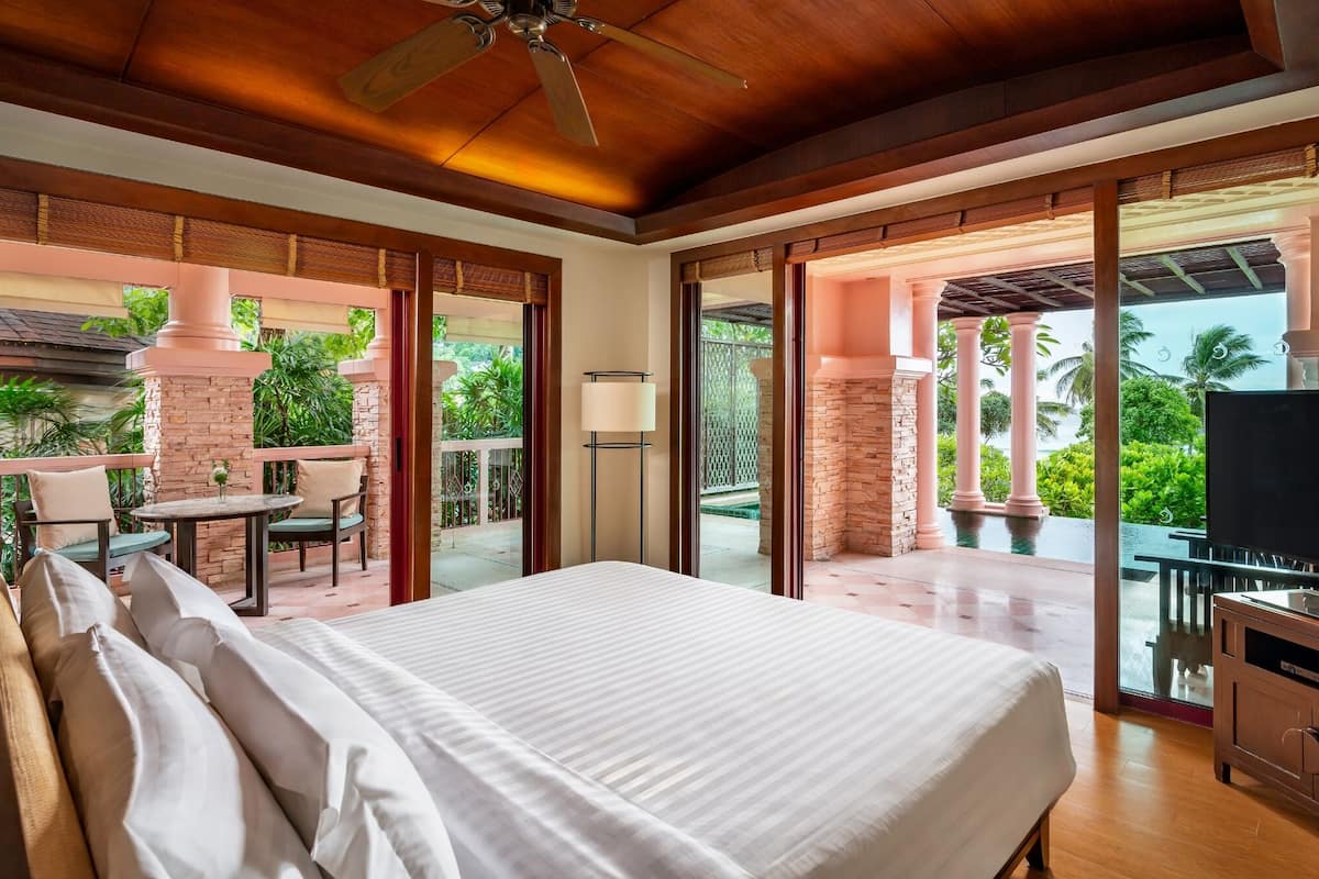 Premier Suite, 1 King Bed, Private Pool | Minibar, in-room safe, desk, laptop workspace