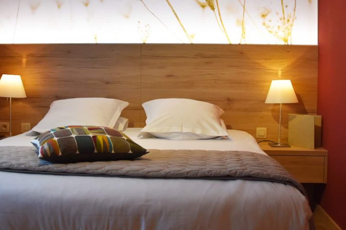 comfort double room | premium bedding, down duvets, minibar, in-room safe