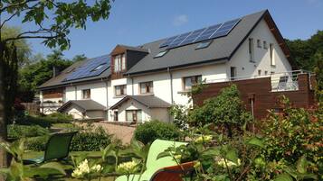 Vue depuis lâhĂ©bergement