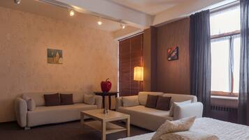 Coffres-forts dans les chambres, rideaux occultants