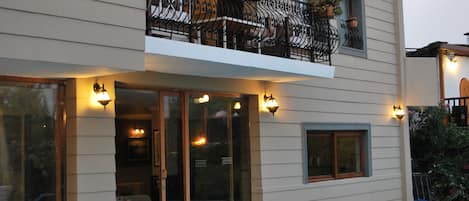 Front of property - evening/night