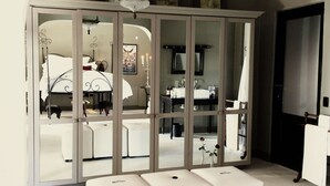 Grand Double or Twin Room, 1 King Bed, Patio, Pool View | Bathroom | Separate bathtub and shower, designer toiletries, hair dryer, bathrobes - Grand Africa Rooms and Rendezvous (Plettenberg Bay)