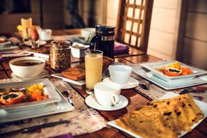 Gratis kontinental frukost varje dag 