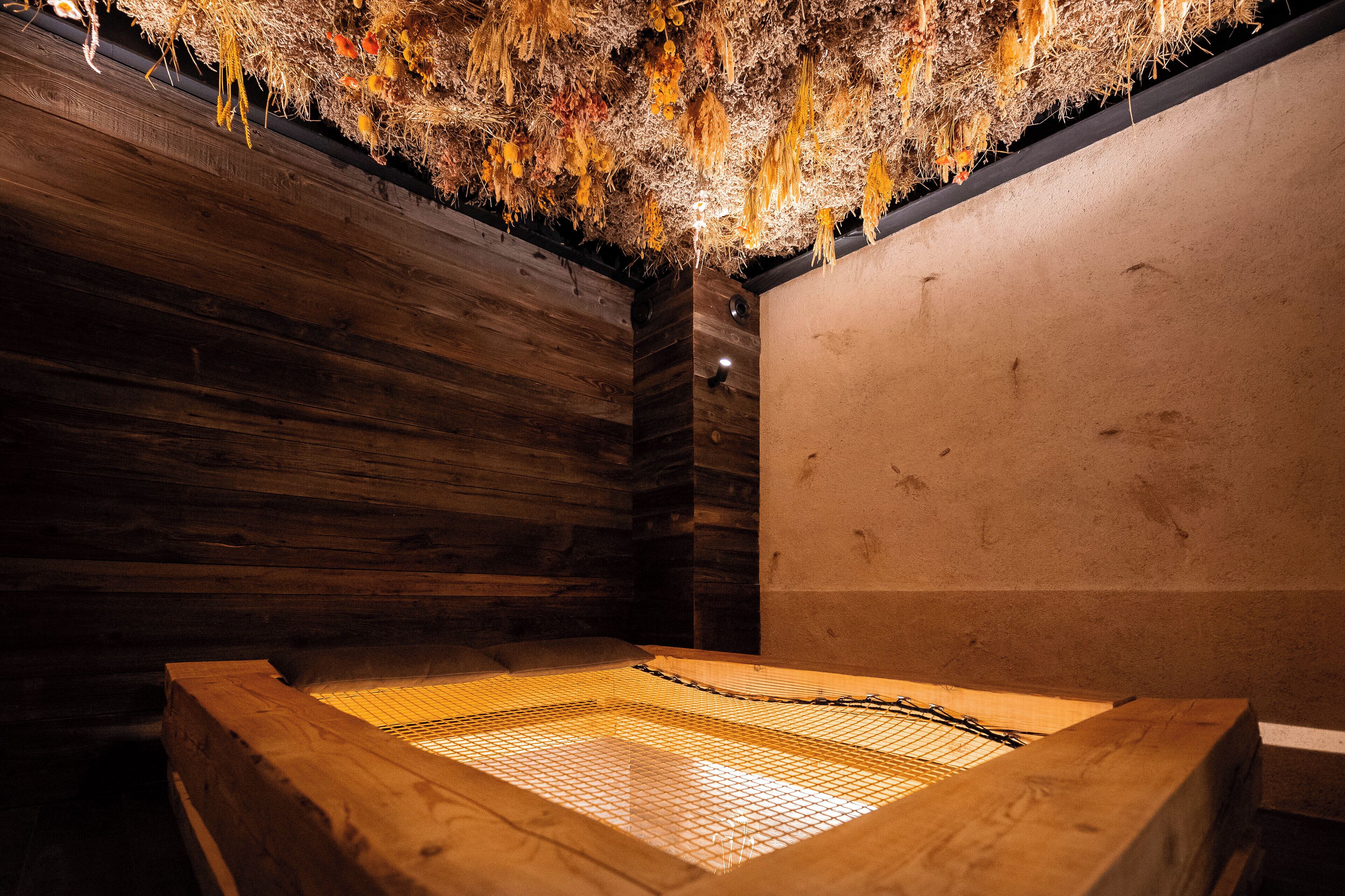 Espace de soins pour les couples, sauna, bain à remous, hammam, hammam