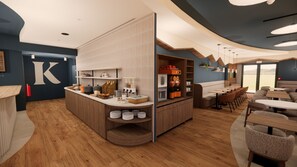 Buffet breakfast on weekdays (EUR 14 per person)