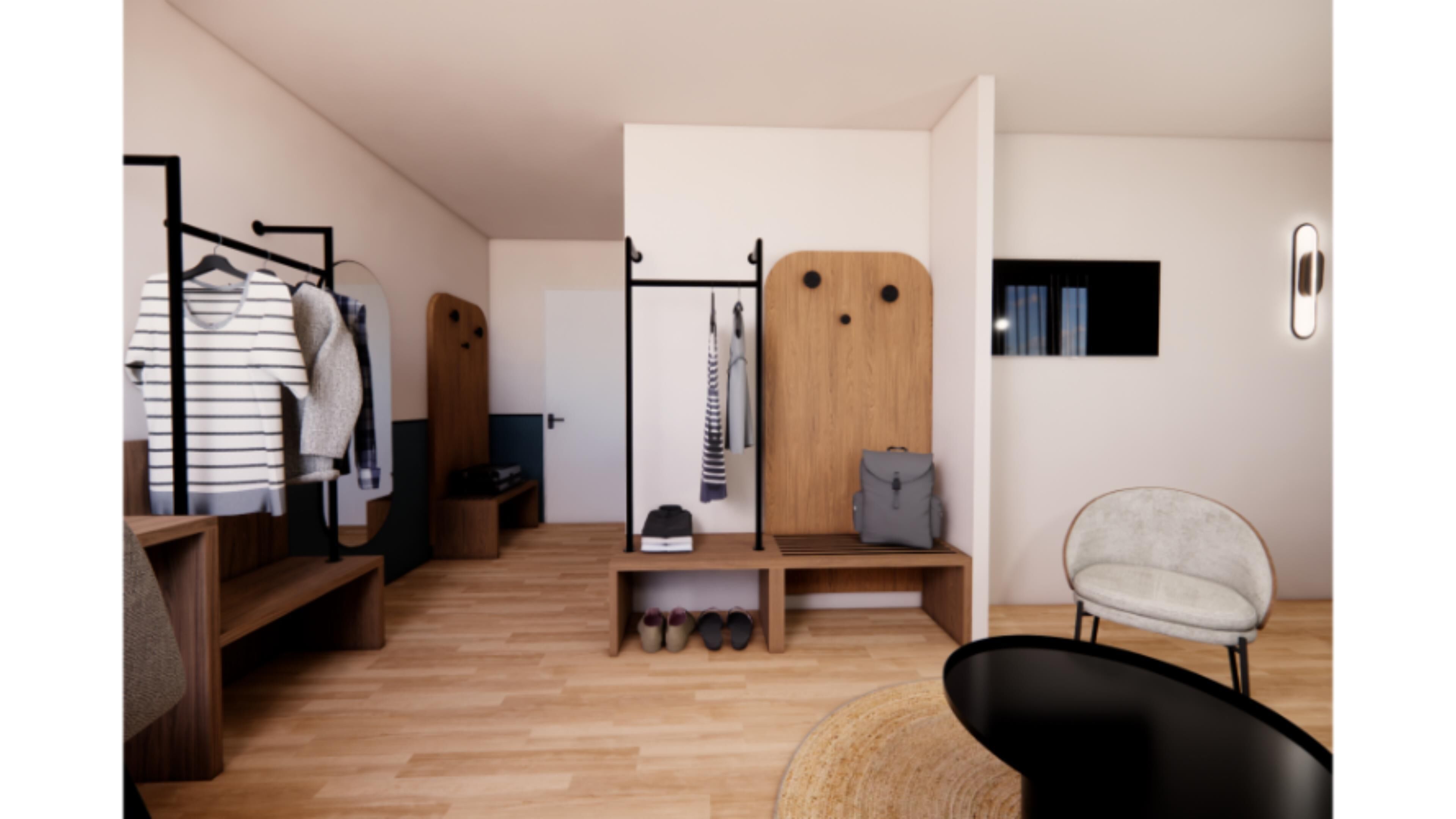 Ropa de cama de alta calidad y escritorio 