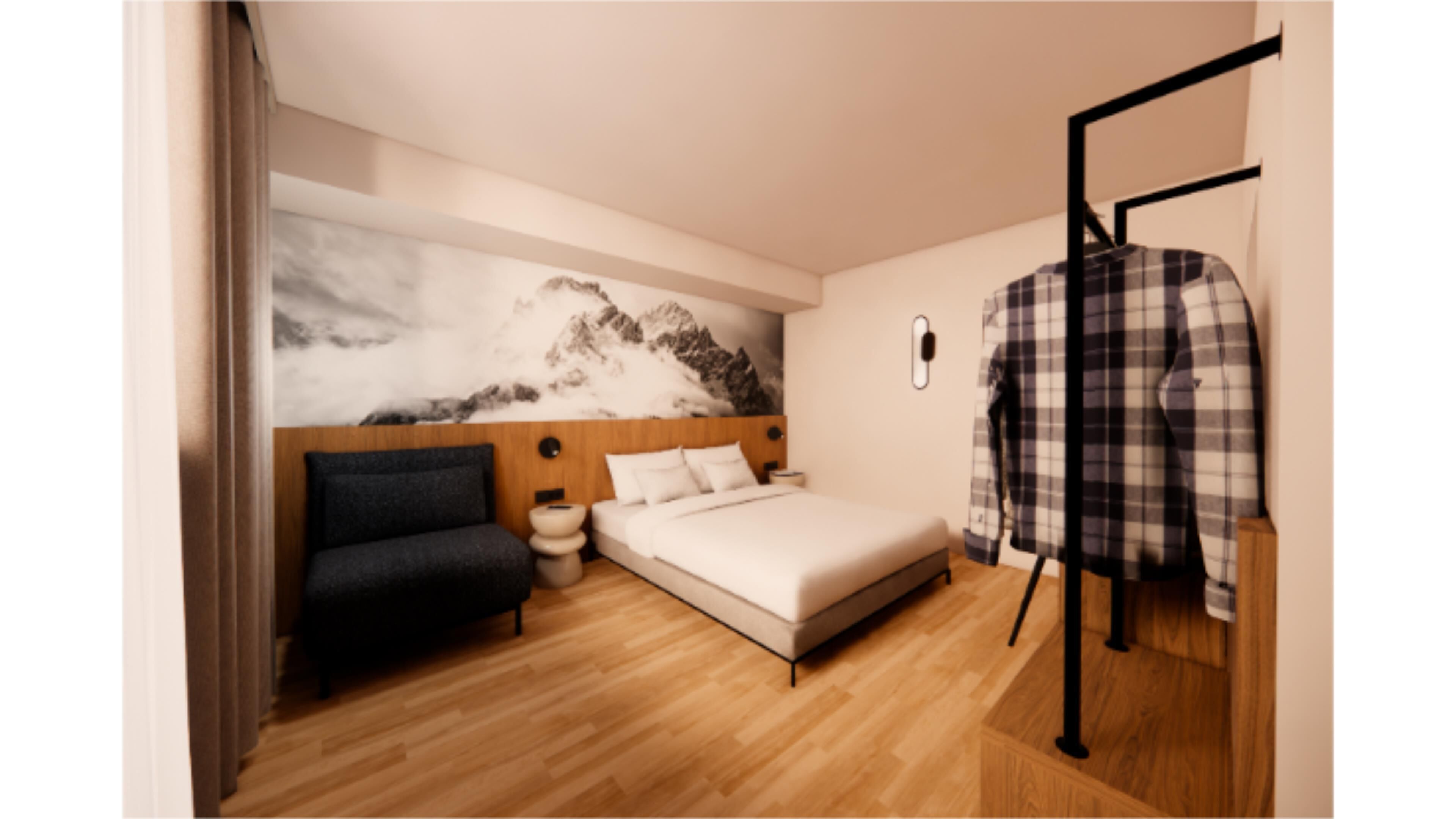 Ropa de cama de alta calidad y escritorio 