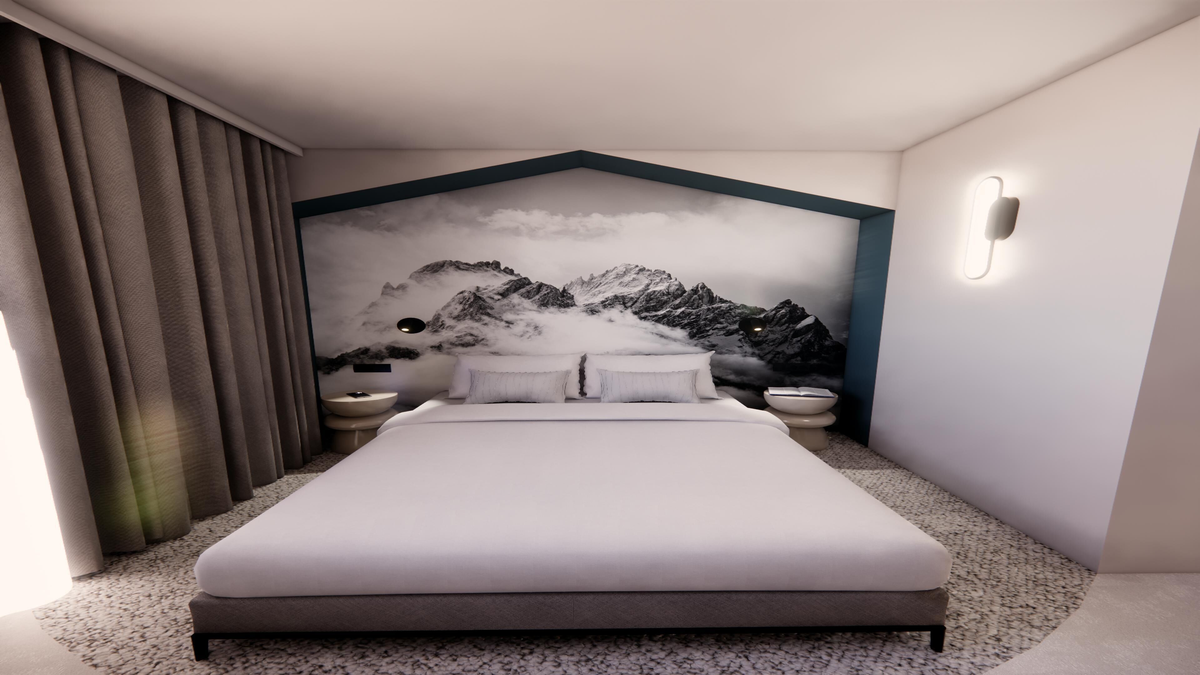 Ropa de cama de alta calidad y escritorio 